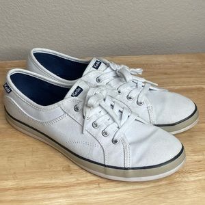 Classic White Keds Sneakers Size 7.5